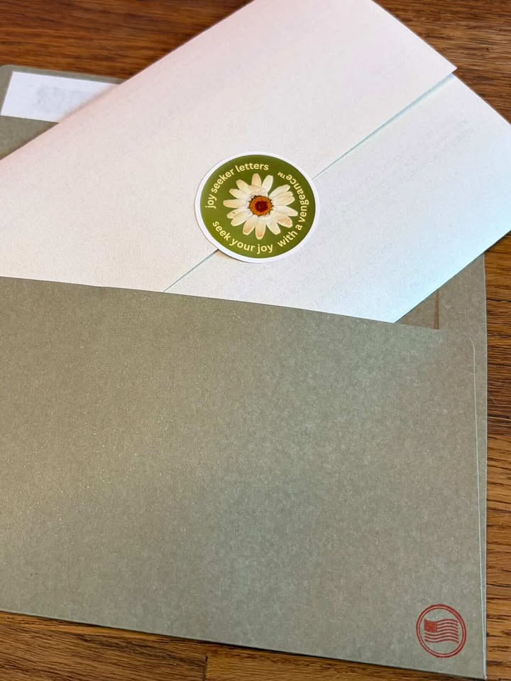 Joy Seeker Letters