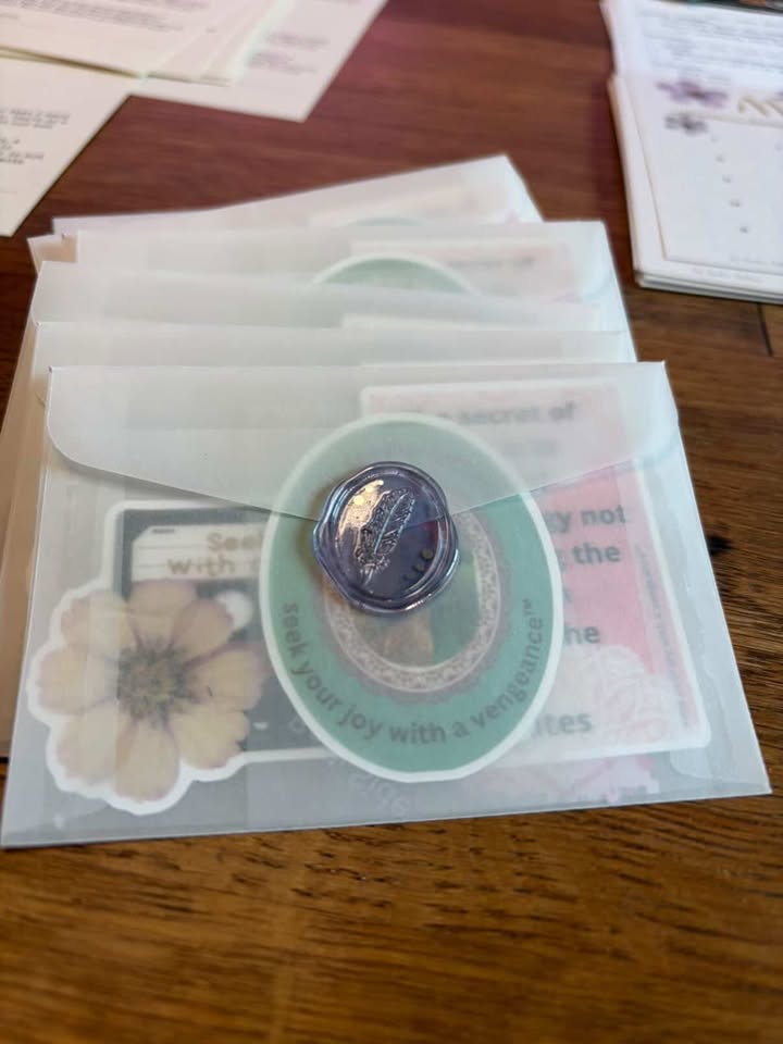 Joy Seeker Letters