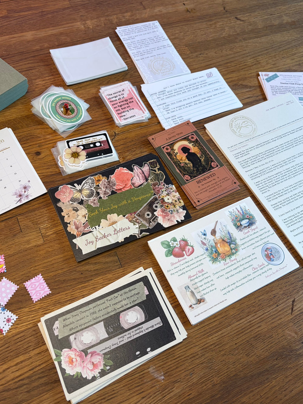 Joy Seeker Letters — One-time Gift