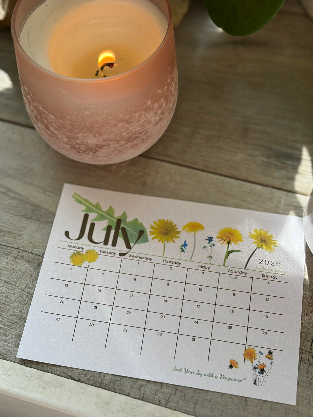Joy Seeker Letters — 3 Month Subscription