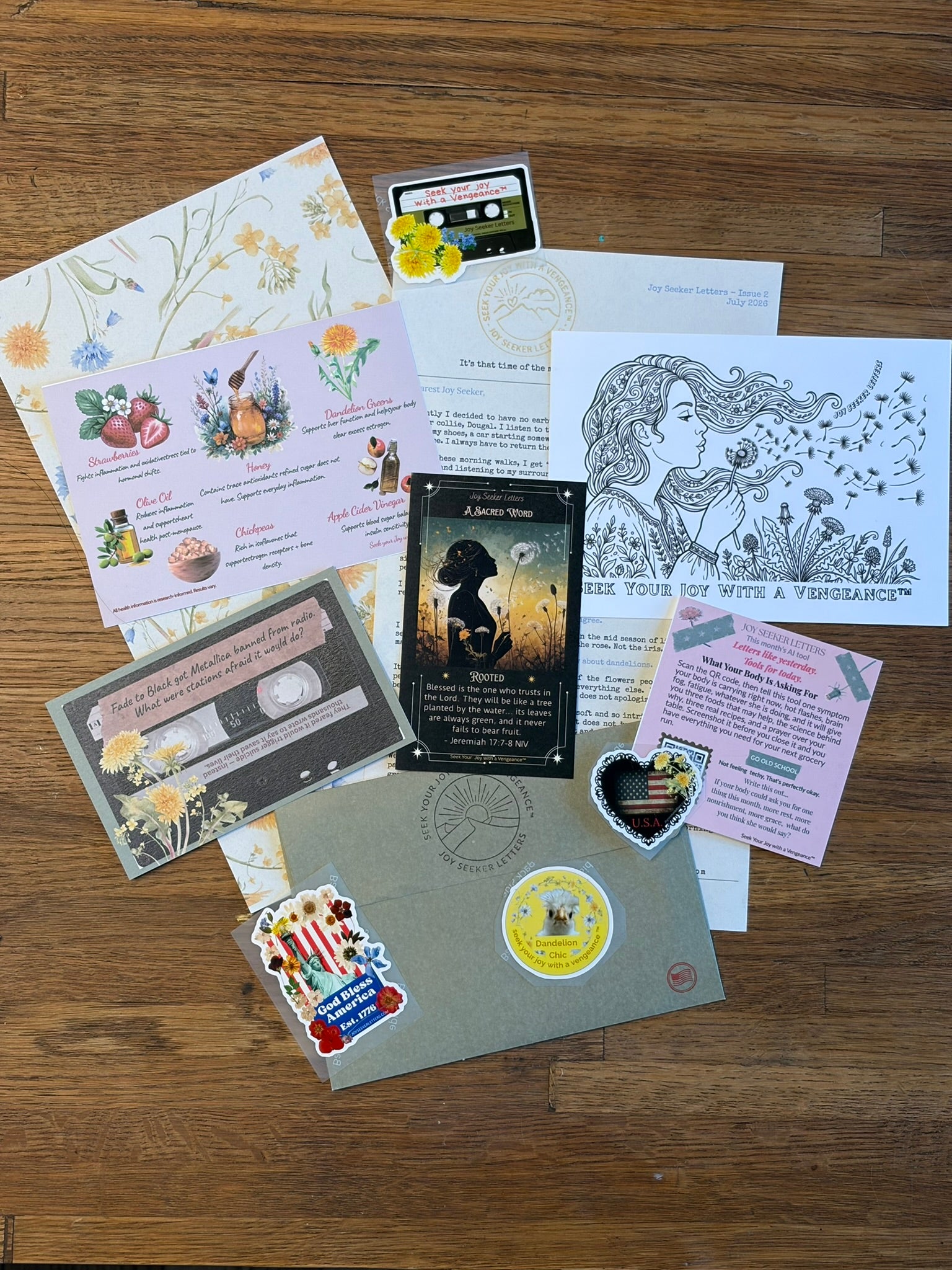 Joy Seeker Letters — One-time Gift
