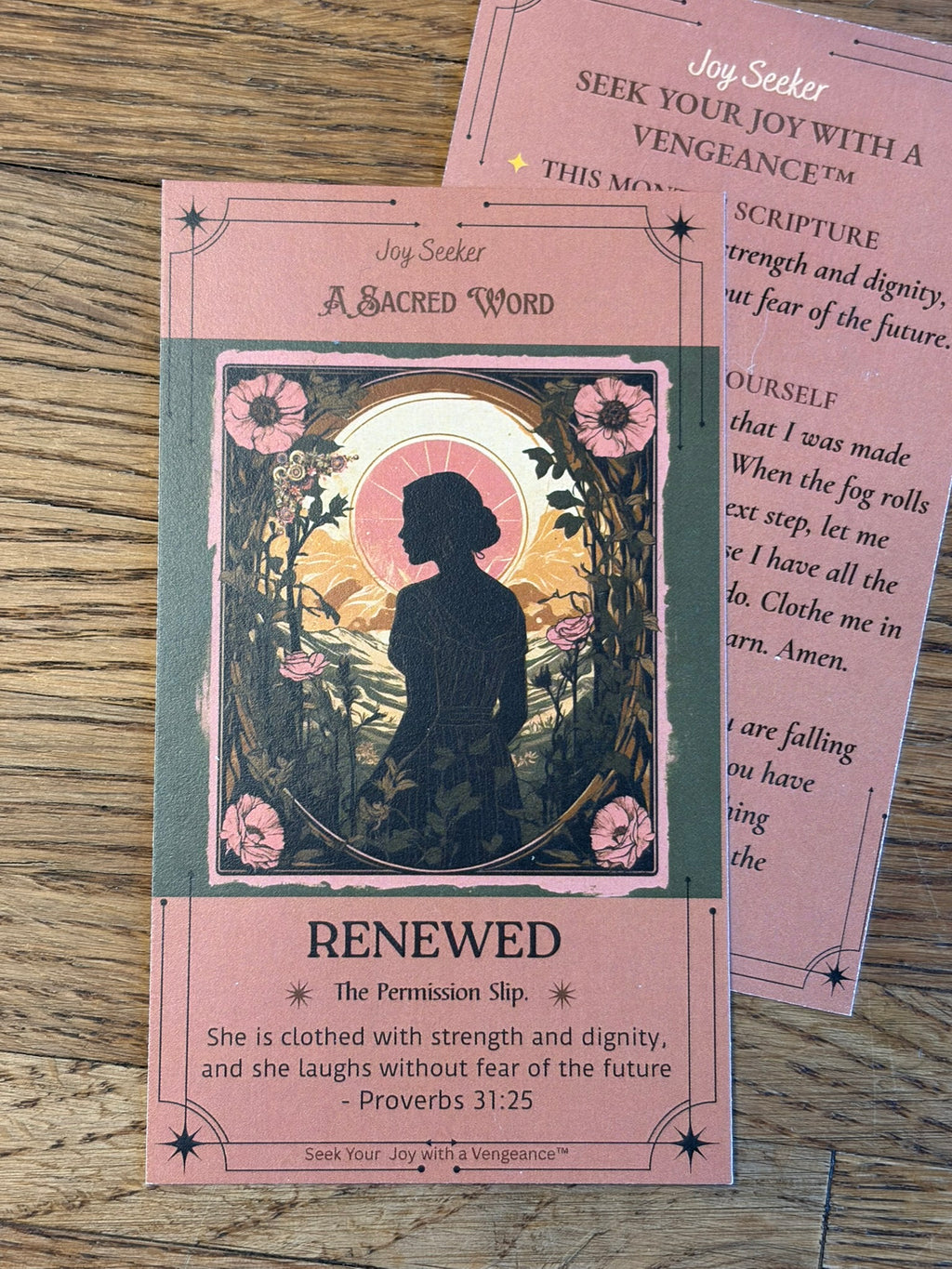 Joy Seeker Letters — One-time Gift