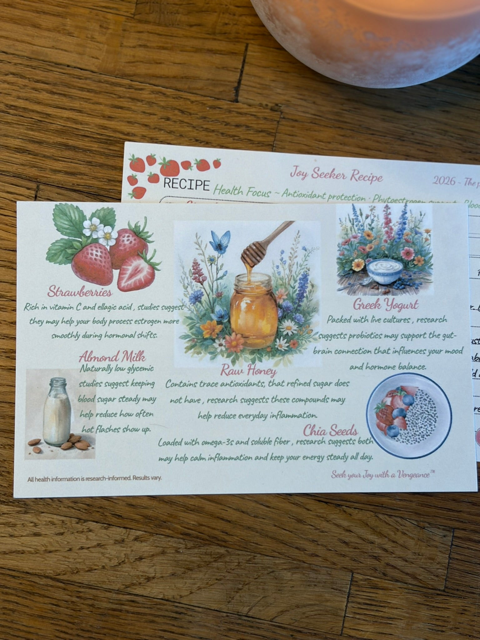 Joy Seeker Letters — 3 Month Subscription