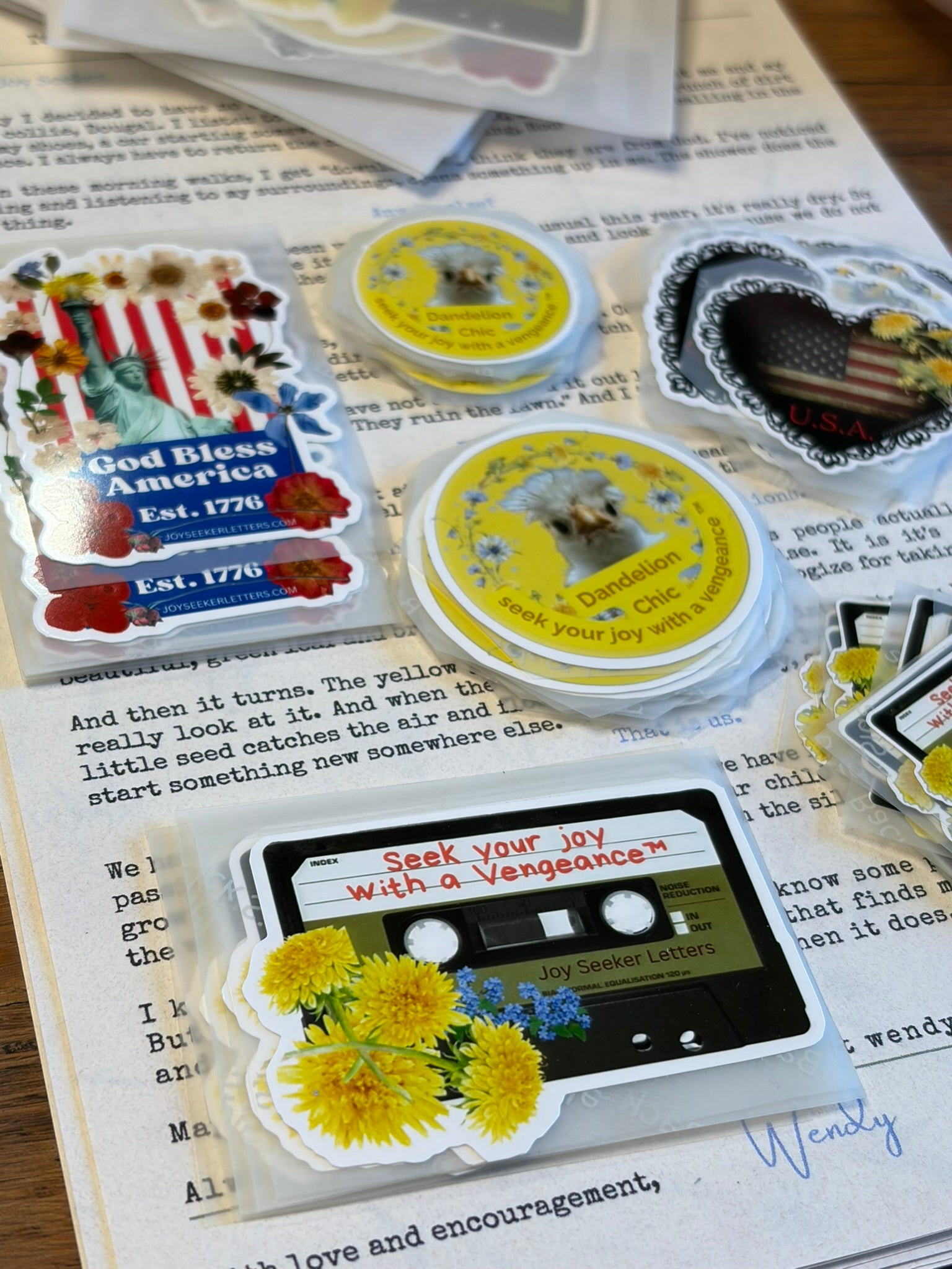Joy Seeker Letters — July 2026 Issue