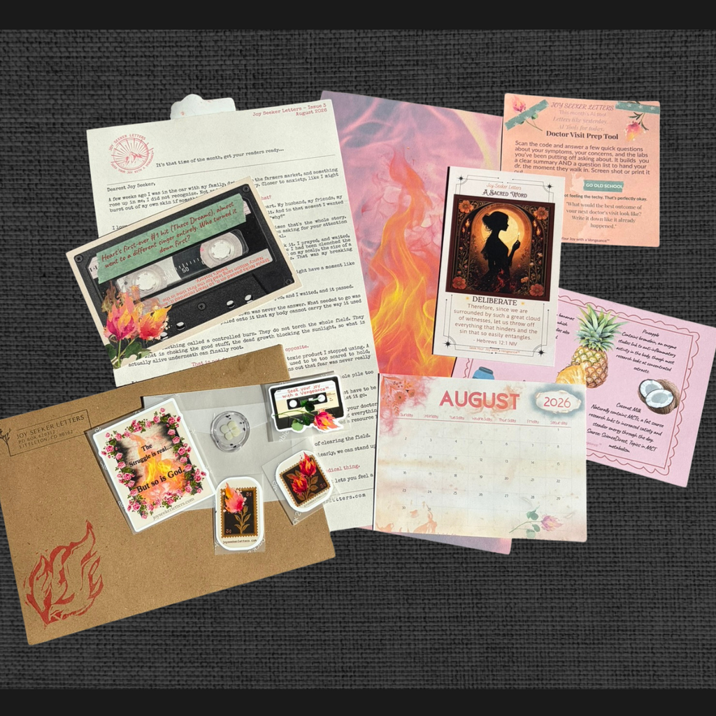 Joy Seeker Letters — August 2026 Issue
